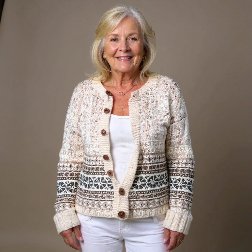 Bailey | Cardigan Vintage Islandais