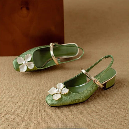 Genine - Escarpins à bride arrière