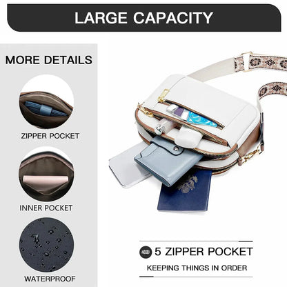 Fifer | Sac à Bandoulière Réglable avec Sangle Colorée