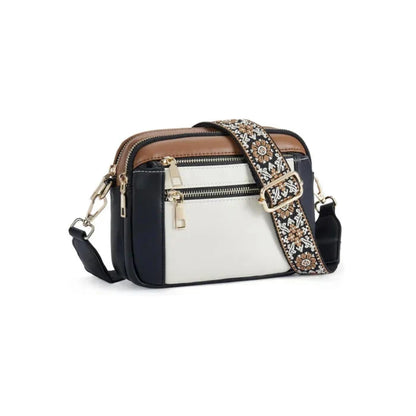 Sac Nylah Crossbody avec Sangles Colorées