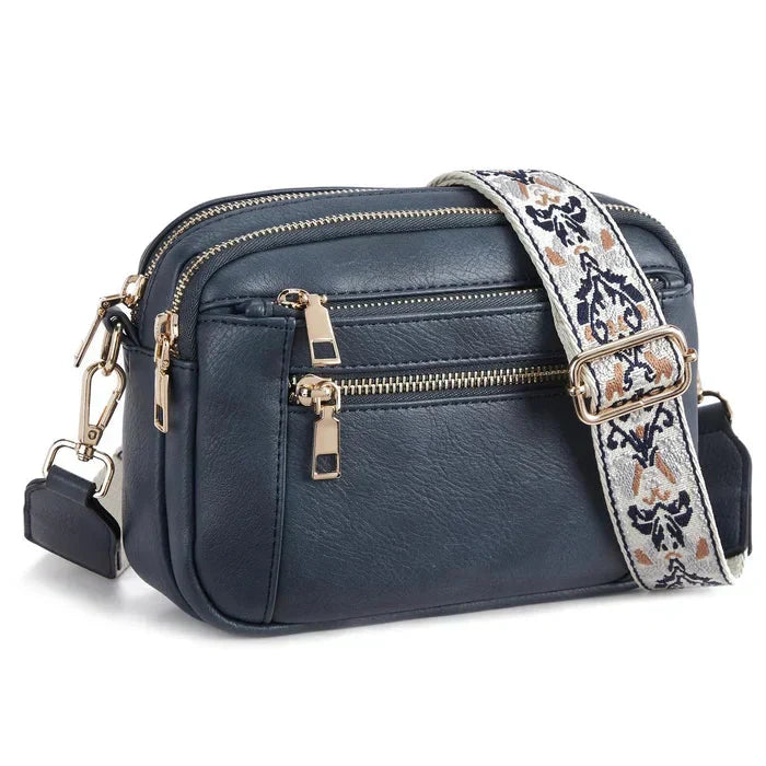 Sac Nylah Crossbody avec Sangles Colorées