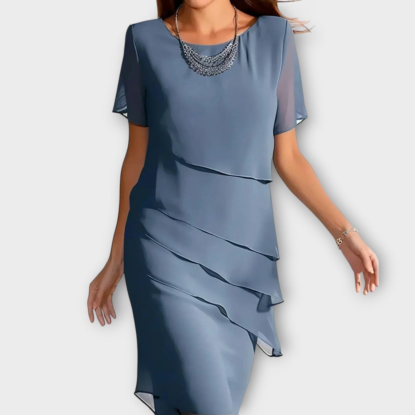 Harrieta | Robe avec couverture pour l'abdomen