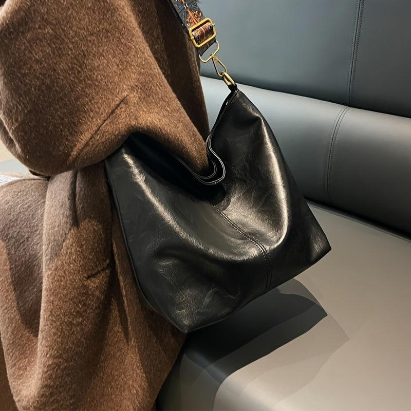 Embjørg | Sac à Bandoulière Classique avec Bandoulière Réglable à Motif