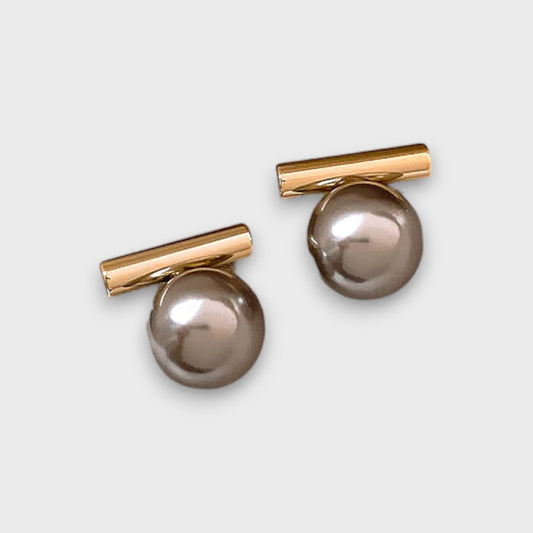 Velana – Boucles d'oreilles architecturales en perle