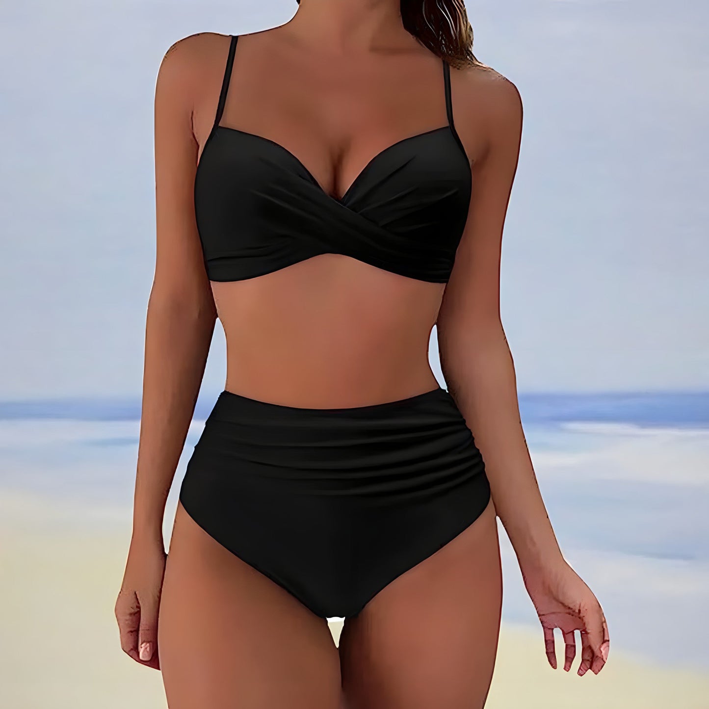 Verna® | Bikini taille haute élégant