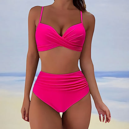 Verna® | Bikini taille haute élégant