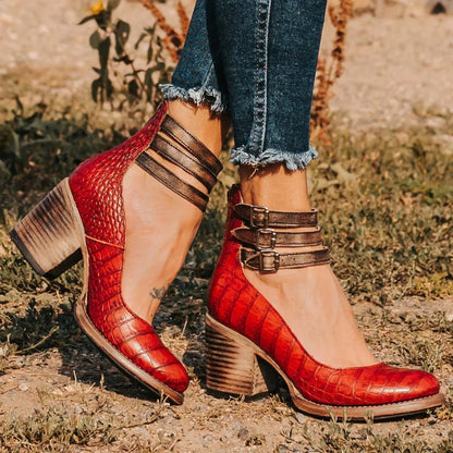 Sorellina - Bottines en Cuir Chic