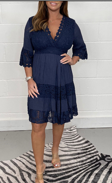 Holly | Robe en Dentelle Confortable