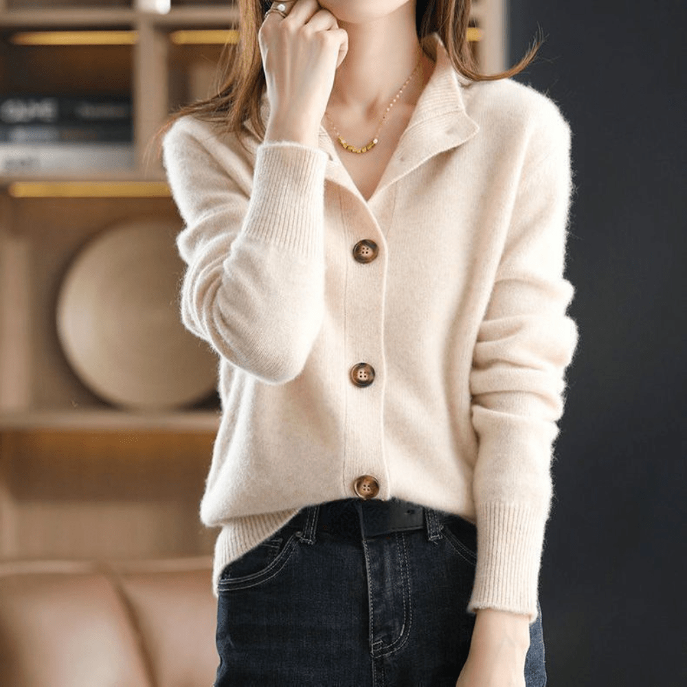 Anny - Gilet en Cachemire de Luxe