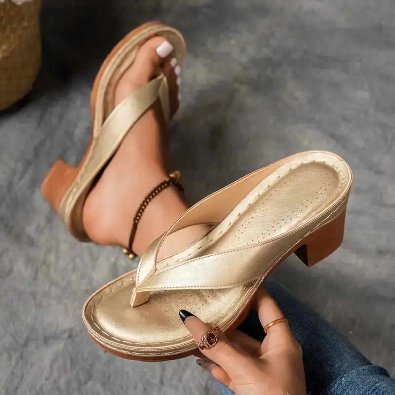 Bellissimo - Sandale à Talon Confortable