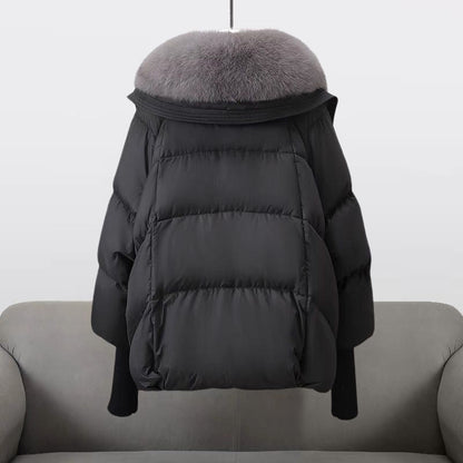 Aurora™ | Veste Glam en Plume Réelle