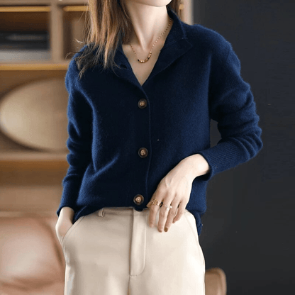 Anny - Cardigan en Cachemire Luxueux