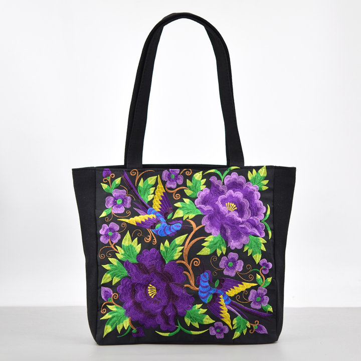 Ingleiv | Sac à bandoulière brodé avec expression artistique