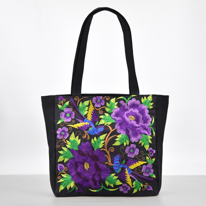 Ingleiv | Sac à bandoulière brodé avec expression artistique