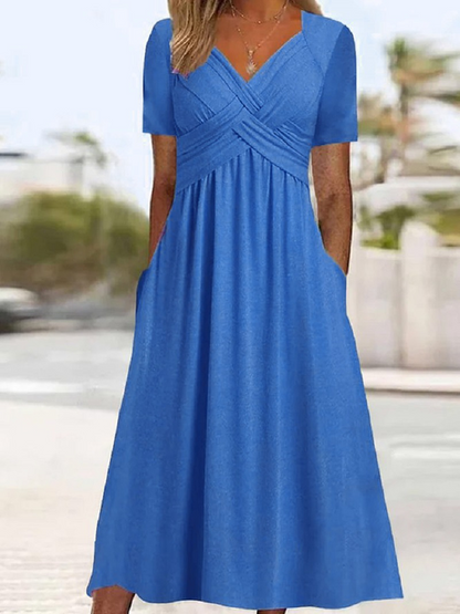 Aria™ - Robe à Col V Confortable