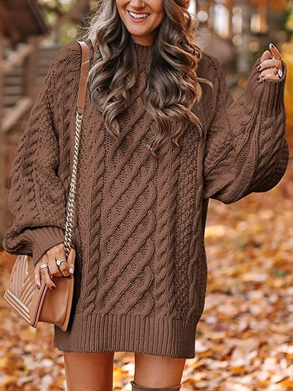 Chloé – Robe en Tricot Torsadé
