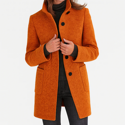 Valentina - Veste femme confortable avec col montant
