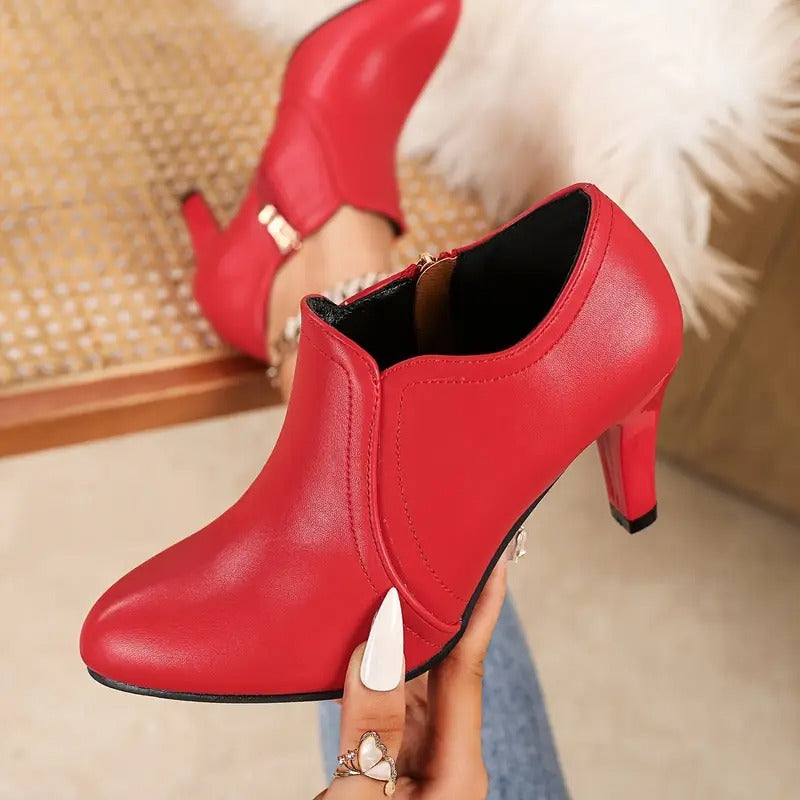 Isaura - Bottes Élégantes en Cuir