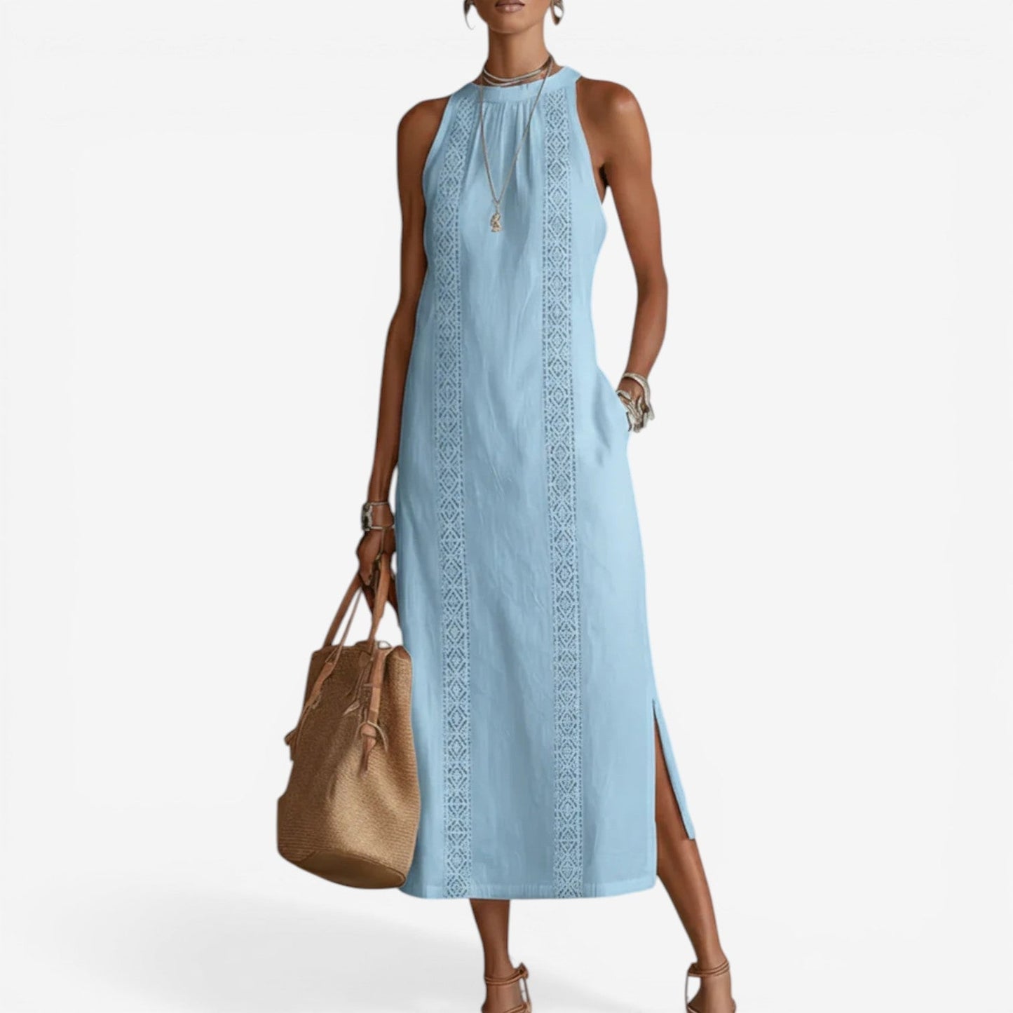 Robe midi minimaliste Althea™