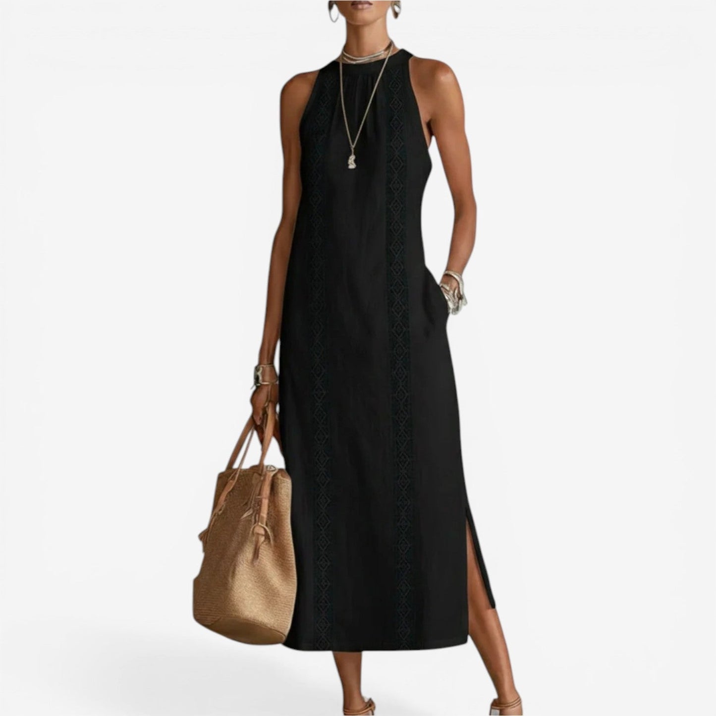Robe midi minimaliste Althea™