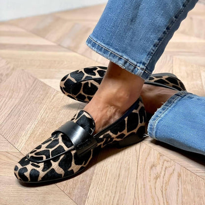 Katherina - Mocassins élégants avec détail noir pour femmes