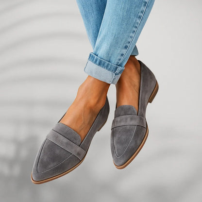 Annalise - Mocassins décontractés à bout pointu pour femme