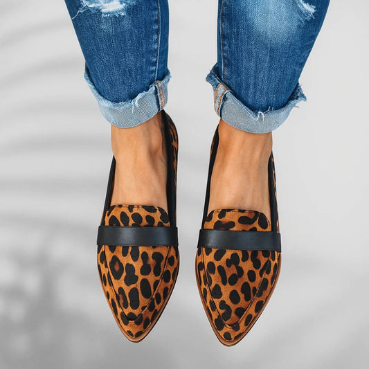 Annalise - Mocassins décontractés à bout pointu pour femme