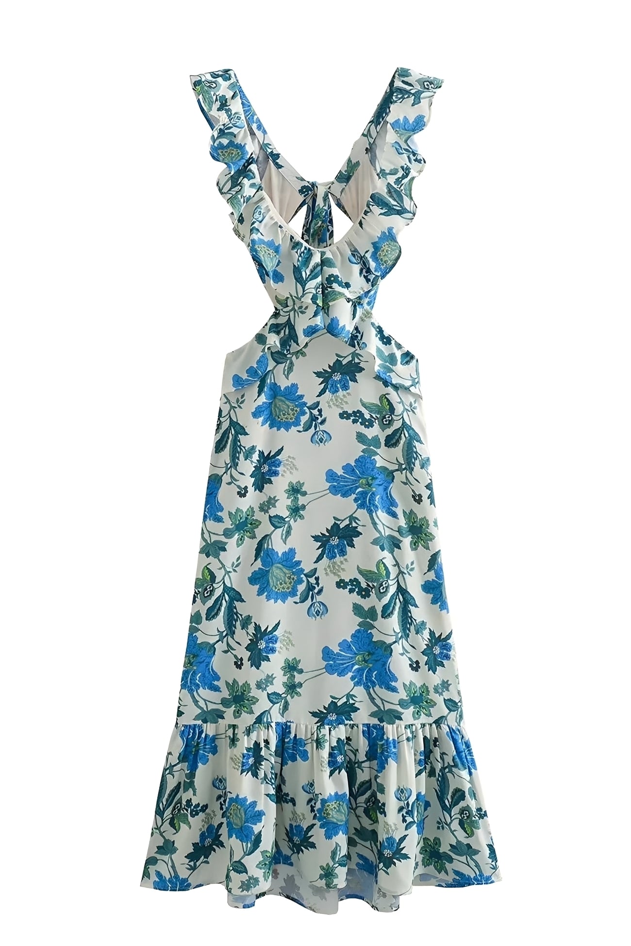Sasha - Élégant robe maxi sans dos pour femmes