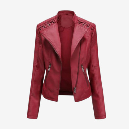 Fleur™ Veste de Moto Courte