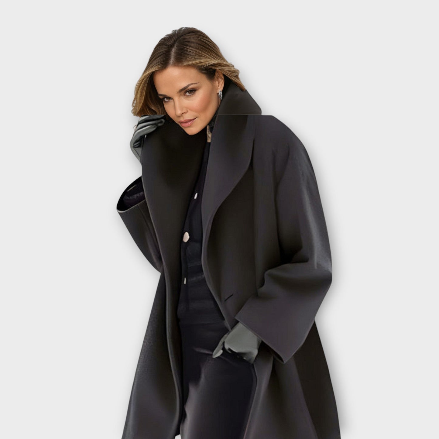 Emma™ | Veste en Laine de Luxe Résistante au Vent