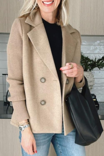 Lenora™ - Blazer Chic en Tricot à Manches