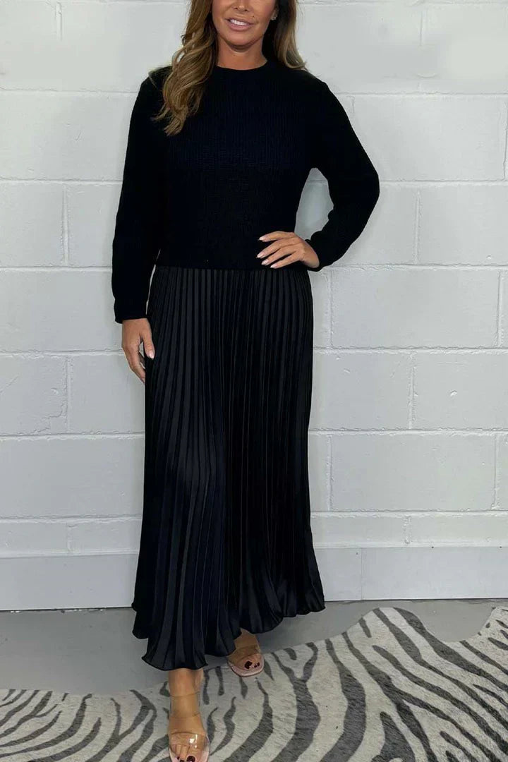 Claire | Élégant robe en tricot 2 en 1