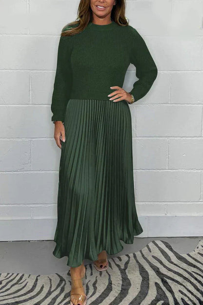 Claire | Élégant Robe Pull 2-en-1