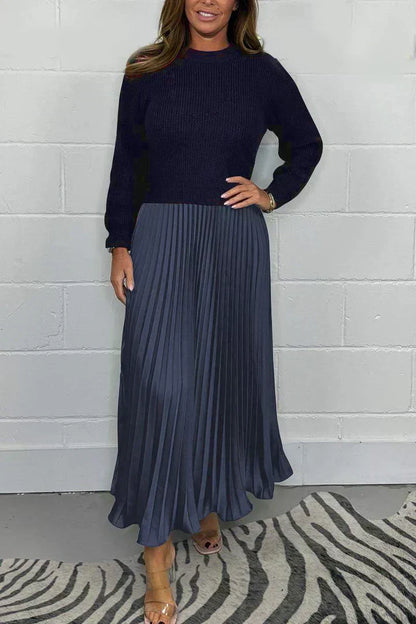 Charlotte™ - Élégante Robe-Pull 2-en-1