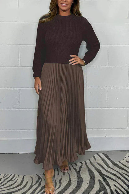 Claire | Élégant robe en tricot 2 en 1