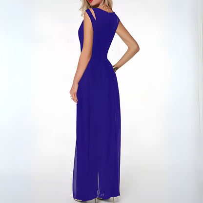 Robe de soirée sans manches pour femme | Midi