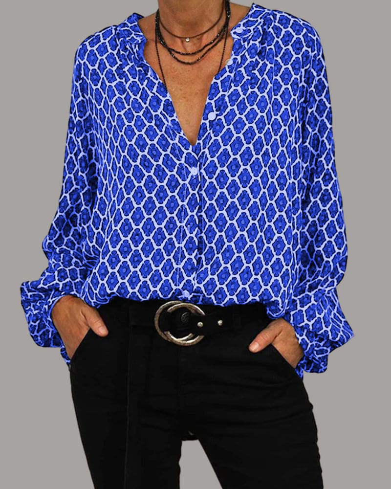 BLOUSE GEOMETRIQUE EDWINA