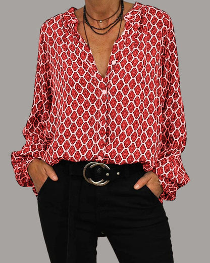 BLOUSE GEOMETRIQUE EDWINA