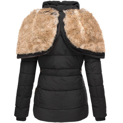 Grace - Veste en Cuir Chaude et Confortable pour l'Hiver