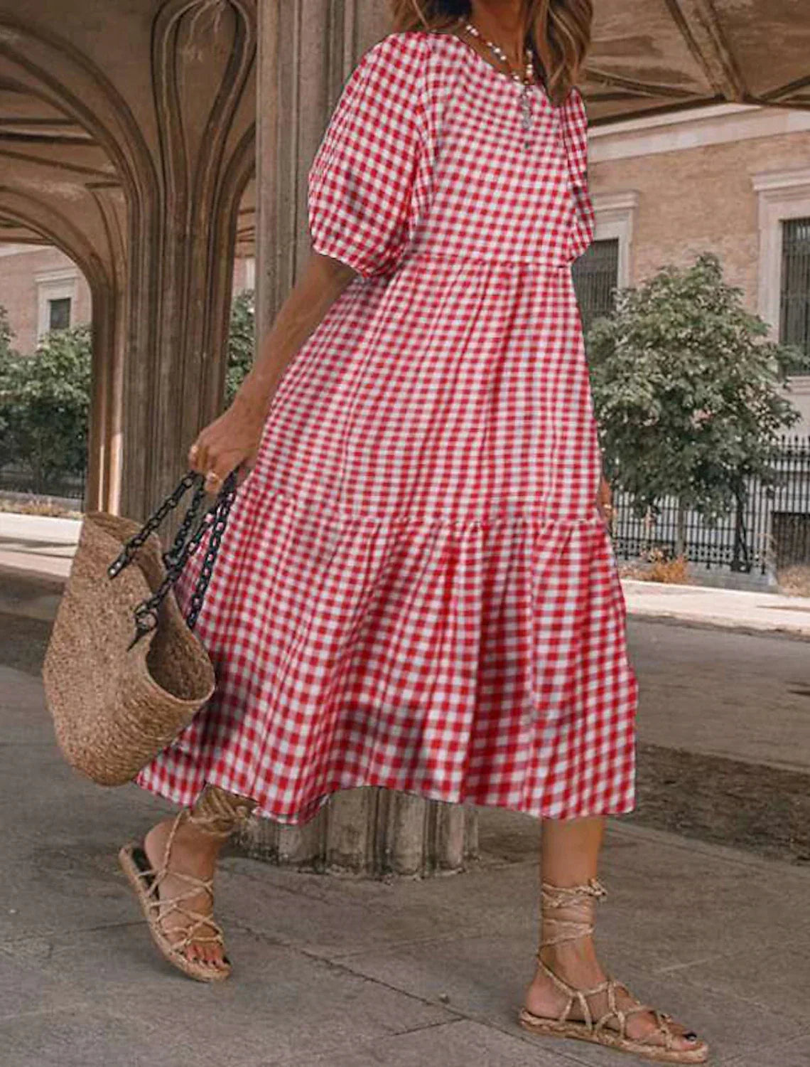Femme - Robe Élégante et Confortable pour Tous les Jours