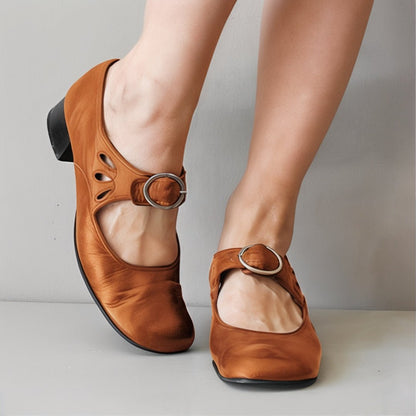Lizzie - Sandales en Cuir Luxueuses