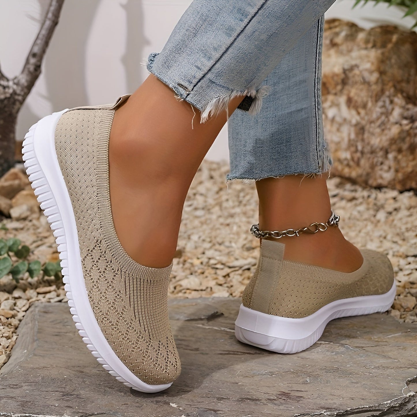 Chiaro - Baskets Slip-On Confortables