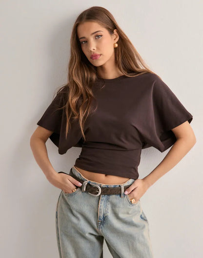 Rachel - T-Shirt Icon à Manches Amples