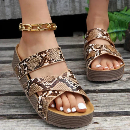Flory - Sandales Orthopédiques Femme Confort Soutien