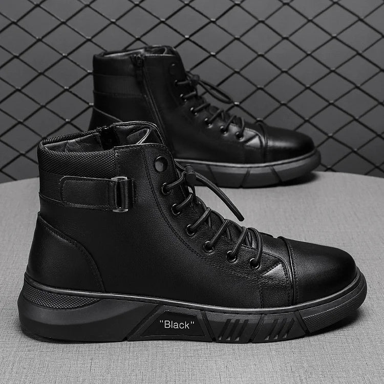 Leonzio - Bottines en Cuir Élégantes