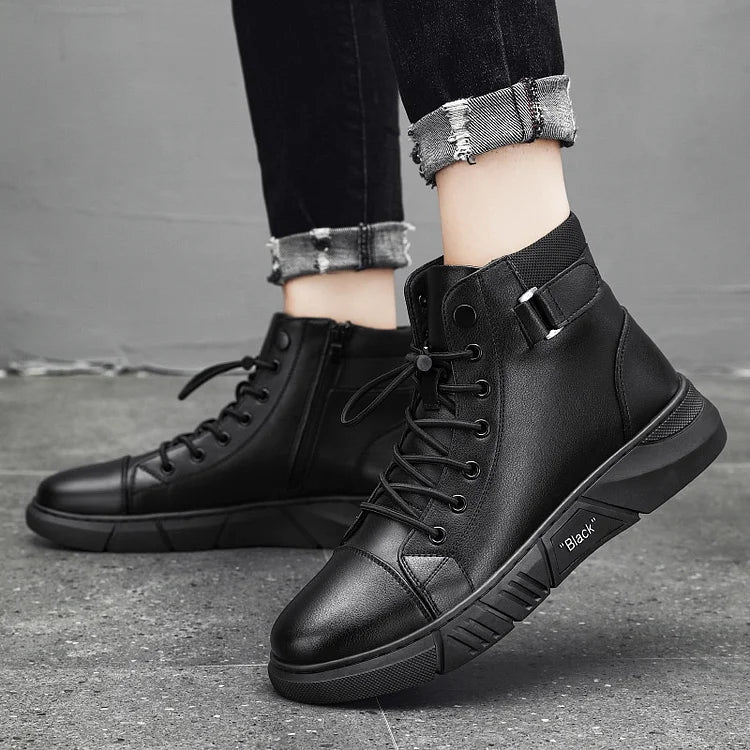 Leonzio - Bottines en Cuir Élégantes