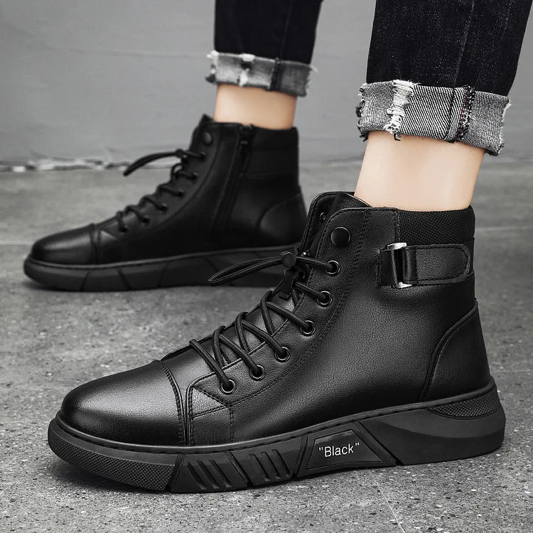 Leonzio - Bottines en Cuir Élégantes