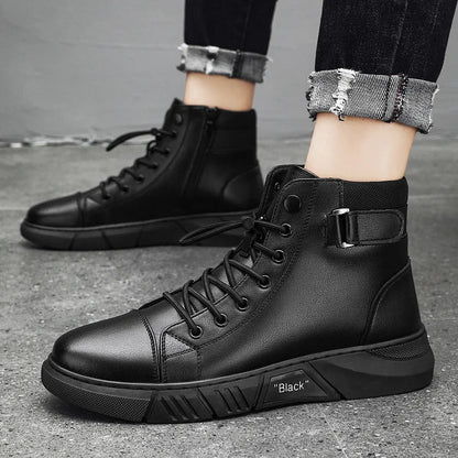 Leonzio - Bottines en Cuir Élégantes