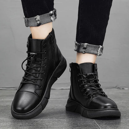 Leonzio - Bottines en Cuir Élégantes