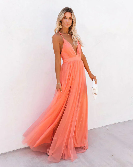 Belinda - Robe maxi fluide et élégante style été